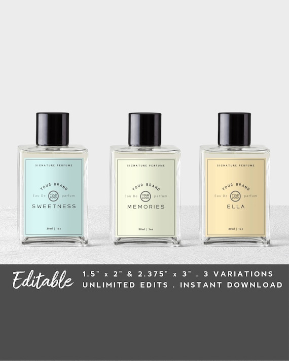 Buy Perfume Branding Label Template Product Branding Template