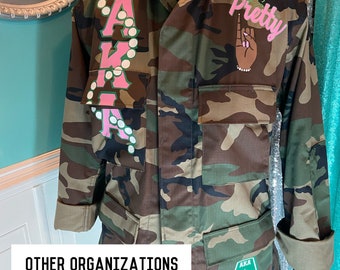 Pink and green camo jacket cheap