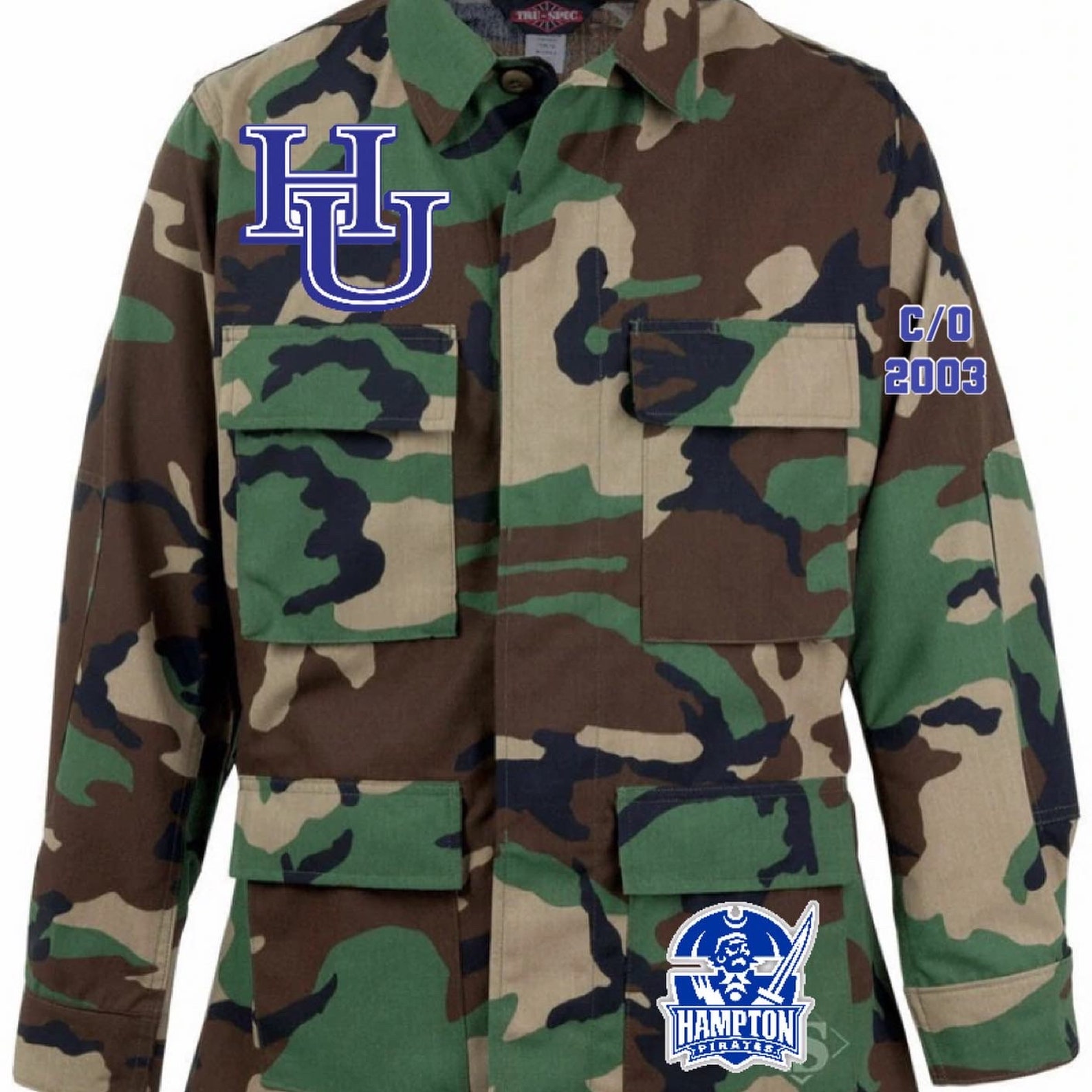 Hampton University Camo Jacket Etsy
