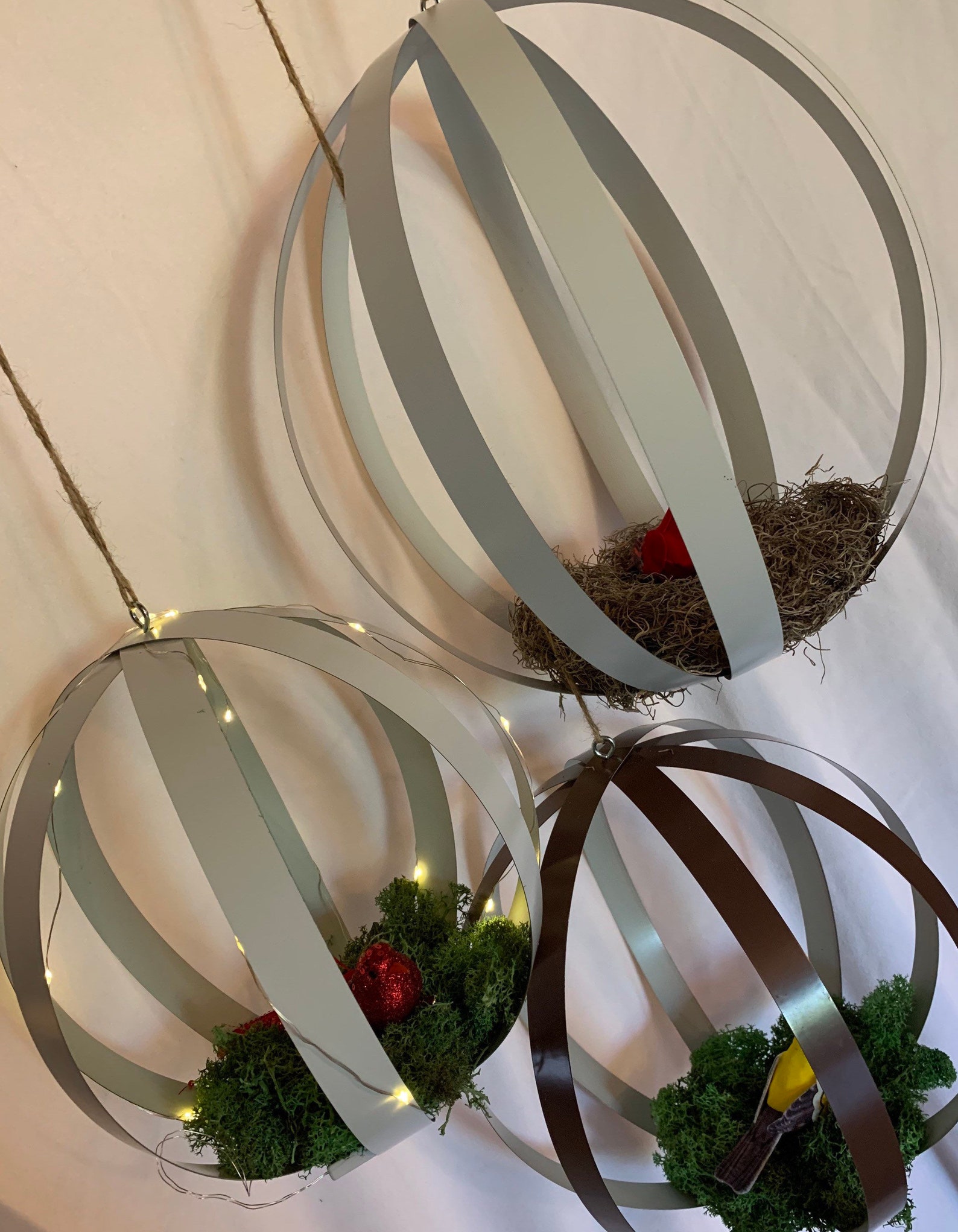 ORBS Decorative Indore Outdoor Metal Orbs Garden Decor Outdoor Etsy