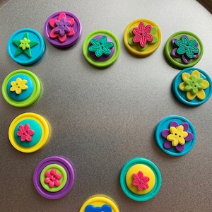 Magnets—sensory toy —-set of 12