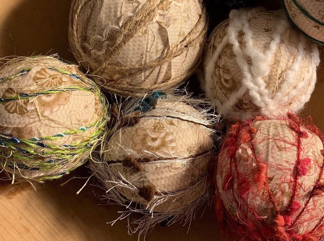 BOWL FILLERS Dough Bowl Balls Ornament Balls Decorative Balls Bowl