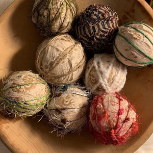 BOWL FILLERS Dough bowl balls ornament balls decorative balls bowl fillers decorative fillers dough bowl fillers made to order