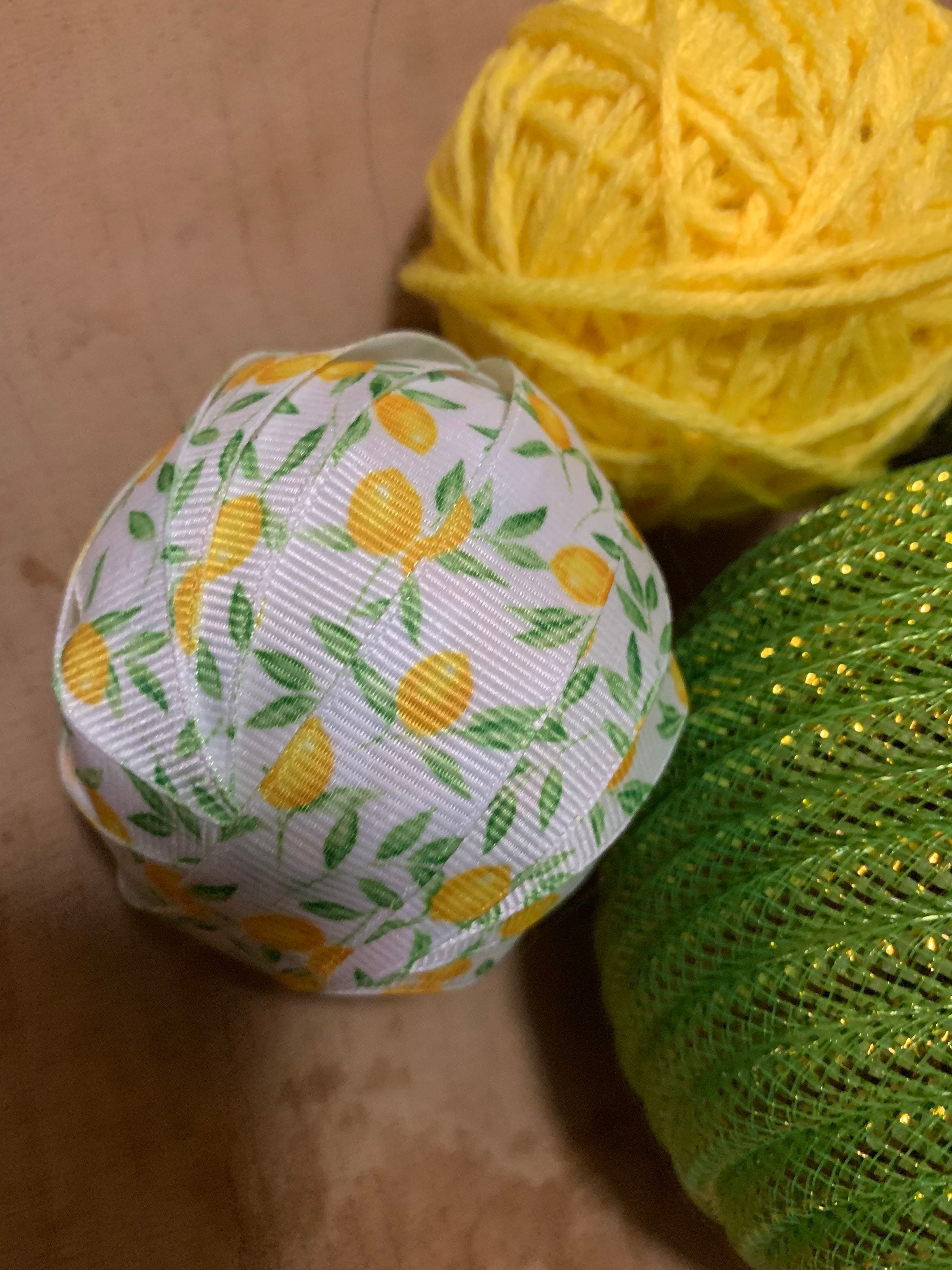 Dough bowl fillers summertime lemon Etsy