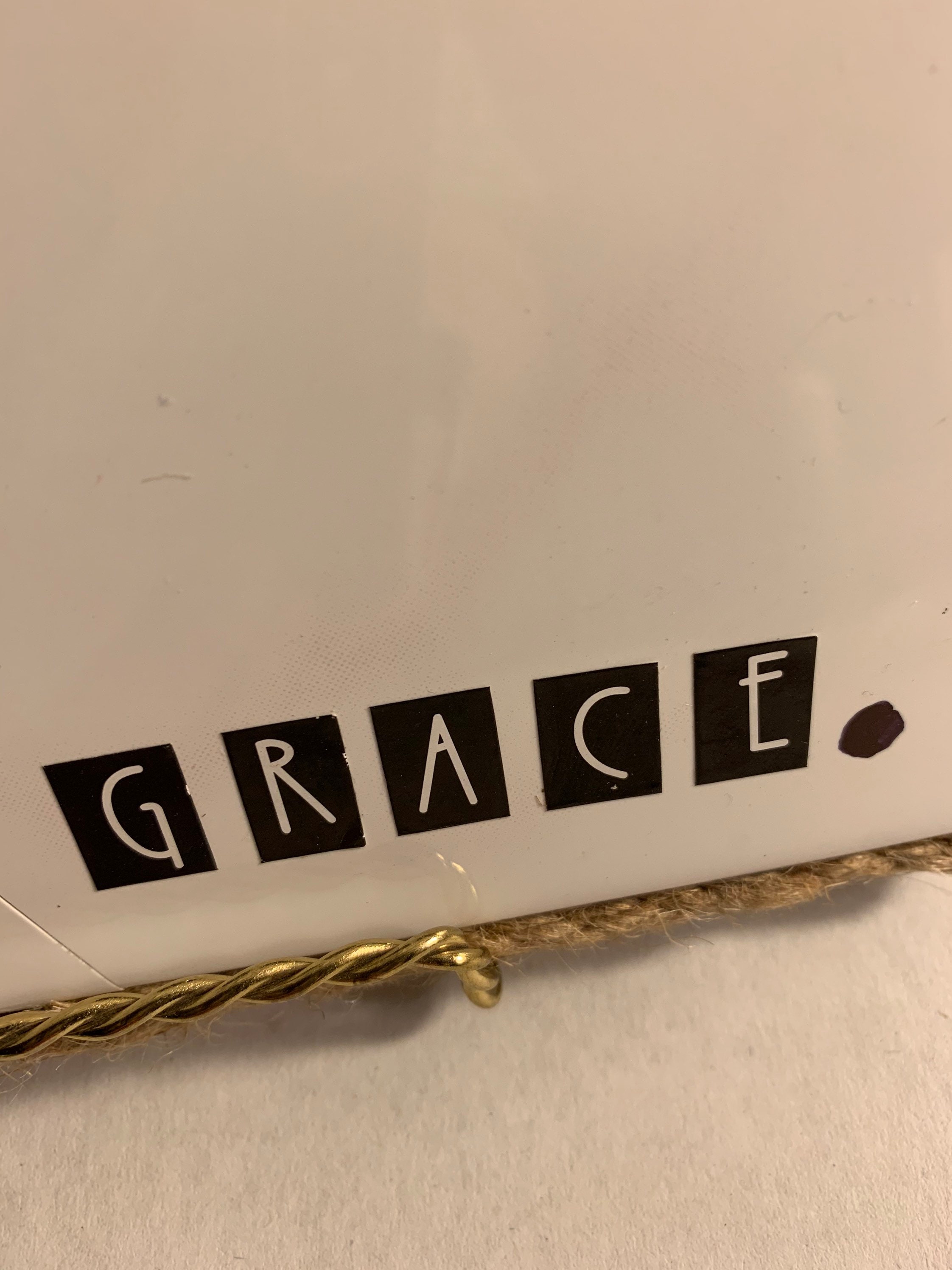 Extended Grace Lettering GRACE TILE DECOR Lettering Variations - Etsy