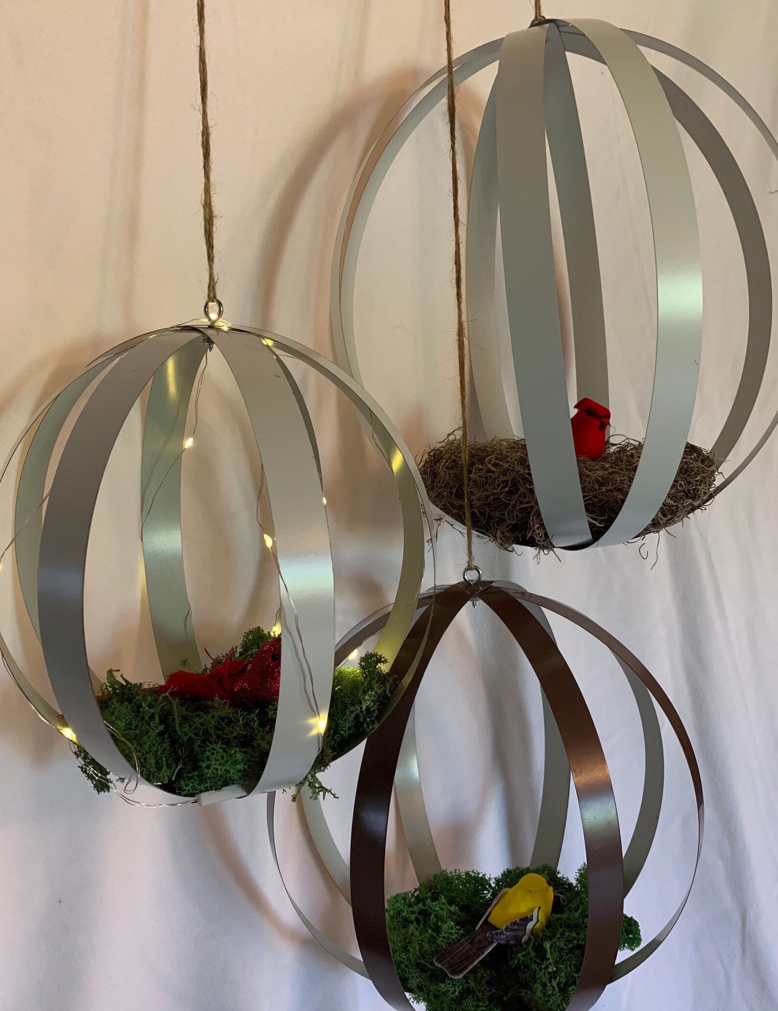 ORBS Decorative Indore Outdoor Metal Orbs Garden Decor Outdoor Etsy