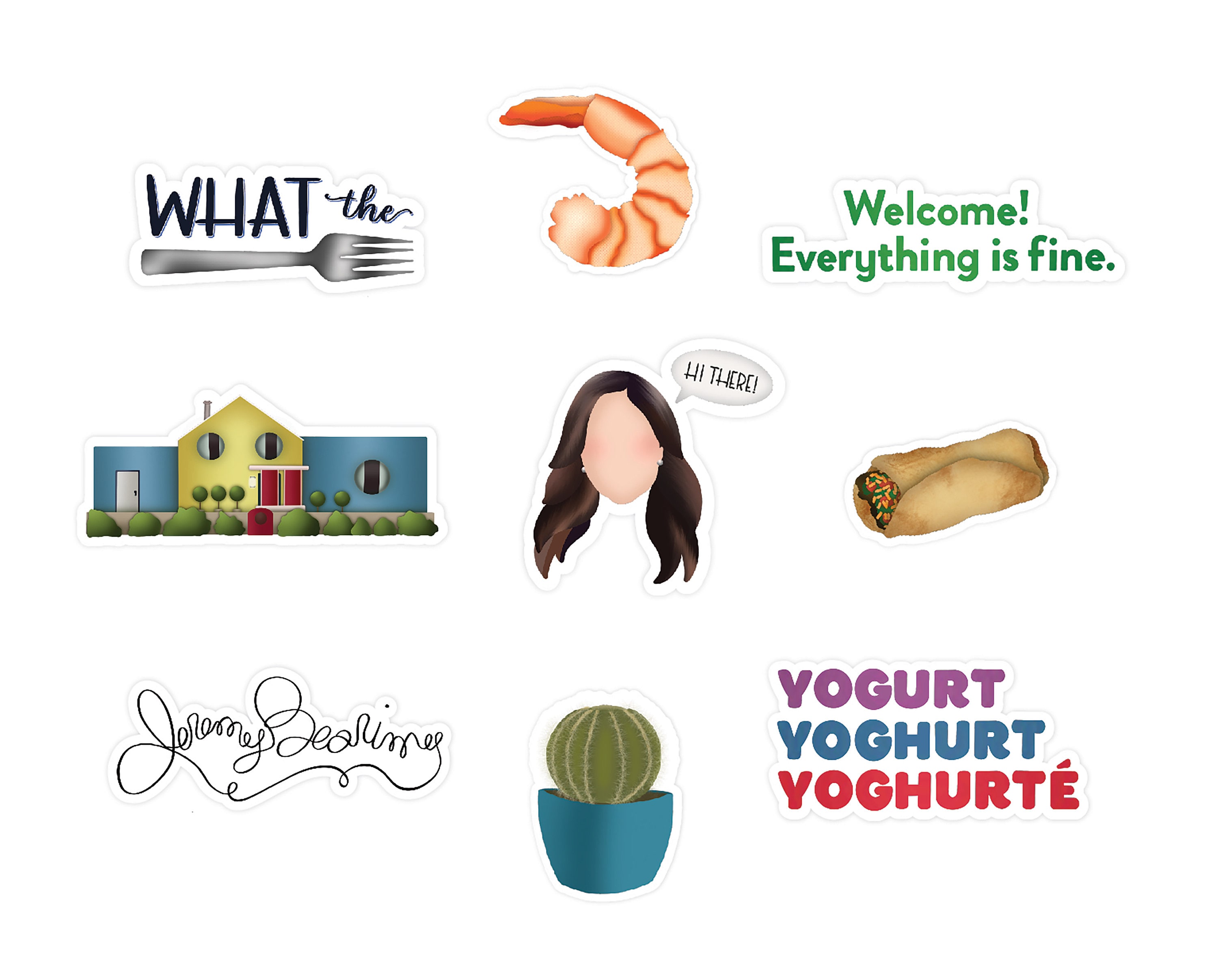 The Good Place Sticker Pack Etsy