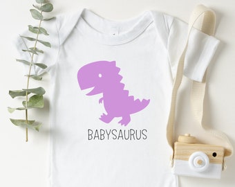 babysaurus onesie