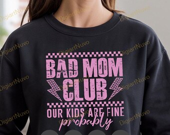 Diseño de sublimación "Mamá Sarcástica", diseño para camiseta, PNG para sublimación, descarga digital