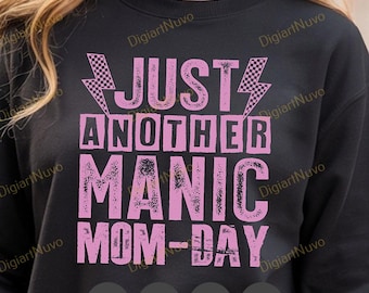 Diseño de sublimación "Mamá Sarcástica", diseño para camiseta, PNG para sublimación, descarga digital