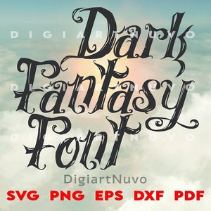 Fonts SVG, Horror Font SVG, Script Fonts, Cursive font svg, SVG Font, Cricut Font, Cricut svg, Calligraphy font,