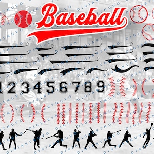 Baseball Font SVG, Sport Font SVG, Retro Font SVG, Cricut Font svg, Vintage Font svg, Font Cut Files, Silhouette Font svg, Font download