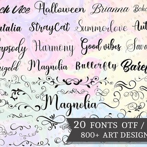 Cursive Font SVG, Calligraphy Font, Font Tails, Handwritten Font, Script Font, Fonts svg, Cricut Font, Silhouette Font svg