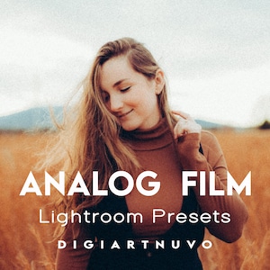 12 ANALOG FILM Lightroom Mobile & Desktop Presets | Instagram Presets | Iphone Presets | Film Presets | Photo Filter | Influencer Filter
