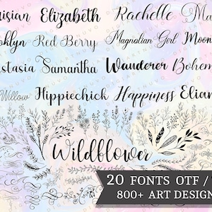 Cricut Schriften SVG Schrift mit Schwänzen Kursive Schrift Kalligraphie Schrift Silhouette digitales Alphabet sofortiger Download handgeschriebene Hochzeit Schriften SVG