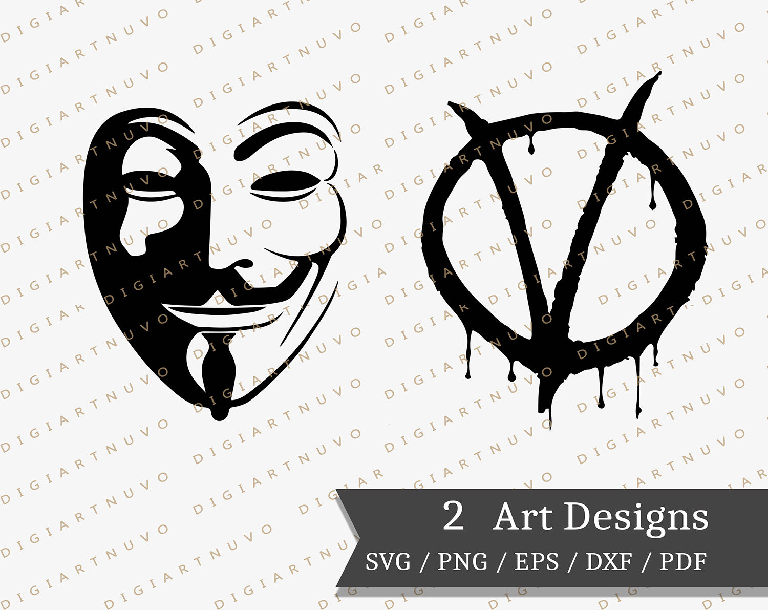 V for vendetta logo - Etsy 日本