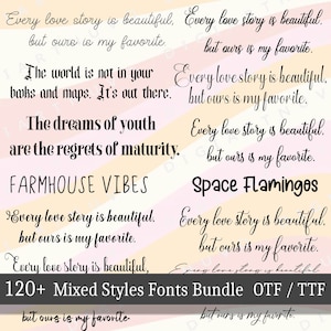 Cursive Font SVG, Calligraphy Font, Font Tails, Handwritten Font, Script Font, Fonts svg, Cricut Font, Silhouette Font svg