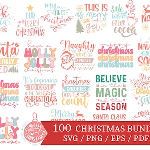 Weihnachts-Svg-Bundle, Weihnachts-Zitate-Svg, lustige Weihnachten-Svg, Weihnachts-Shirt-Svg, Winter-Zitate-Svg, kommerzielle Nutzung