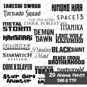 Anime Schriftarten Bundle, Film Schriftarten, CARTOON Schriftarten, Procreate Schriftarten, Comic Schriftarten, Lustige Schriftarten, SVG Schriftarten, Schriftarten Downloads, Cricut Schriftarten