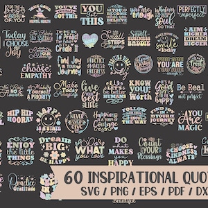 Inspirierende Zitate svg, motivierende svg, positives Zitat svg, Kaffeebecher-Svg, trendiges Shirt-Svg, Einkaufstasche-Svg, Lebenszitat-Svg, Sprüche-Svg