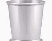 Beaded Pewter Julep Cup Multiple Sizes