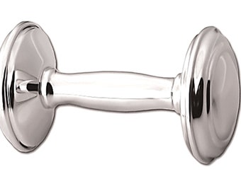 engraved baby rattle