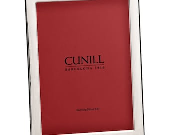 8x10 Engravable Sterling Silver Picture Frame, Cunill 'Oxford'