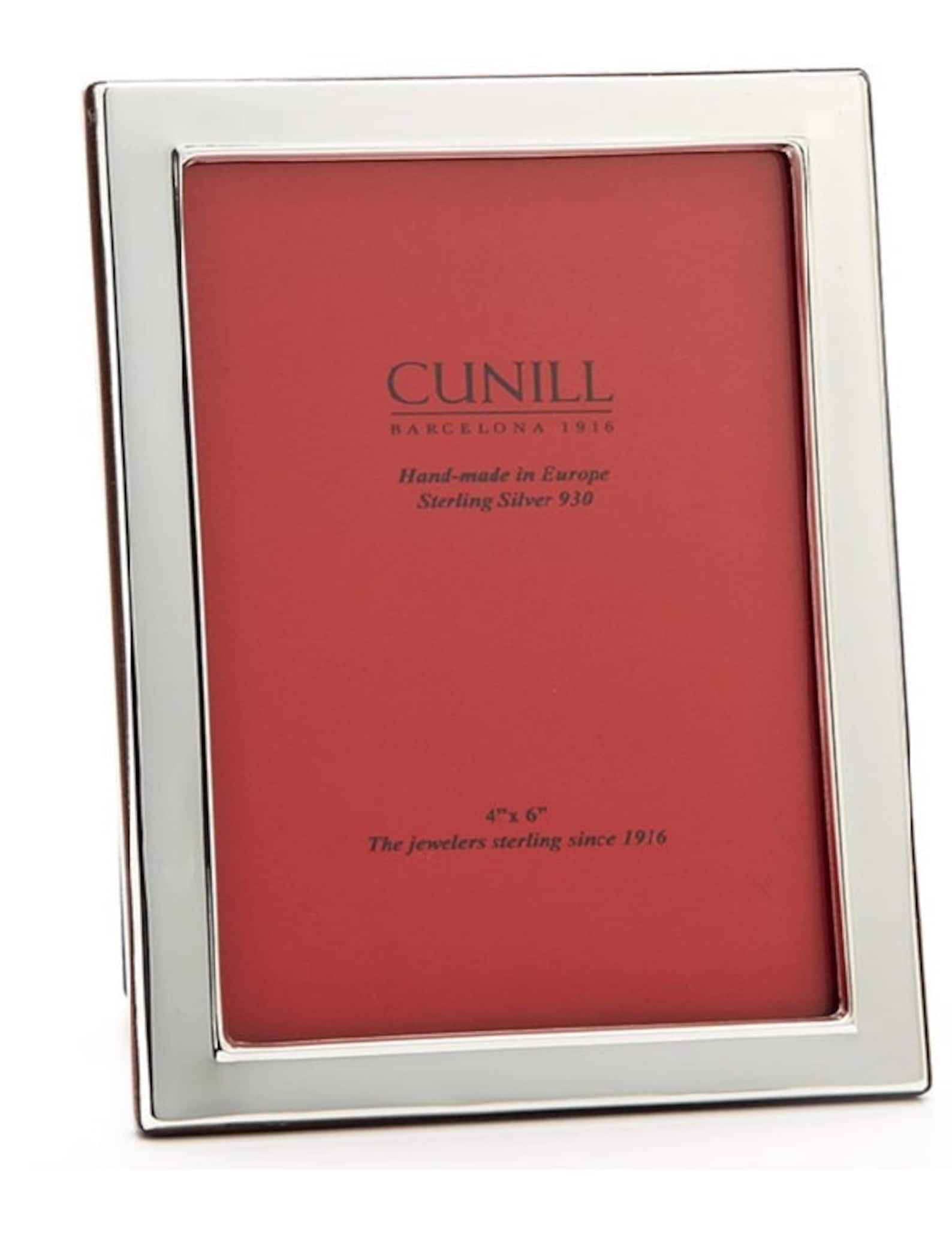 4x6 Engravable Sterling Silver Picture Frame Cunill Etsy