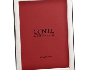 4x6 Engravable Sterling Silver Picture Frame, Cunill 'Oxford'