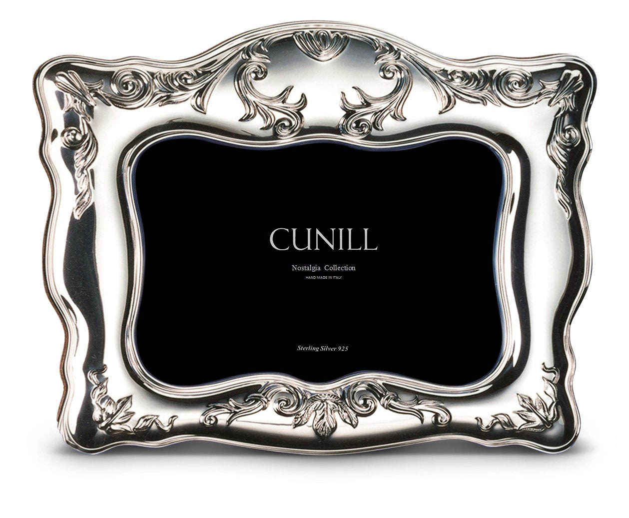 3.5x5 5x7 or 8x10 Sterling Silver Picture Frame Nostalgia Etsy