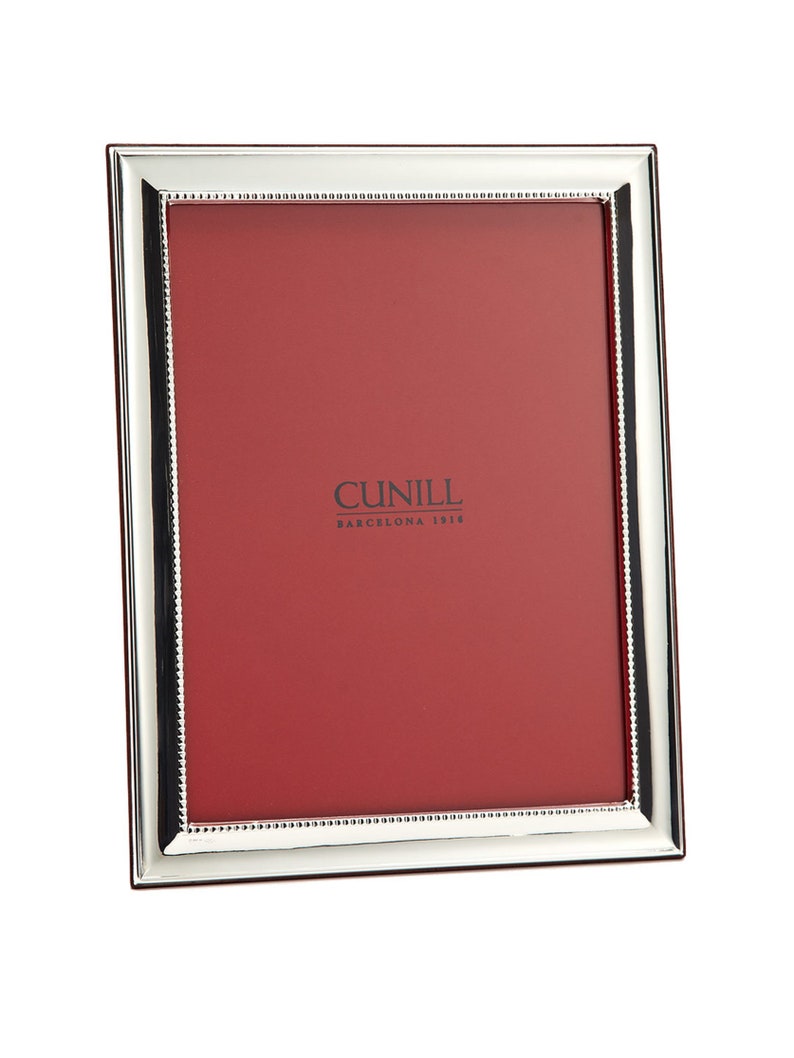 5x7 Engravable Sterling Silver Picture Frame Cunill Etsy