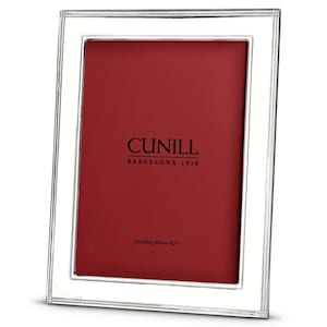 May include: A silver picture frame with a red mount and the text "CUNILL BARCELONA 1916" and "Sterling Silver 925".
