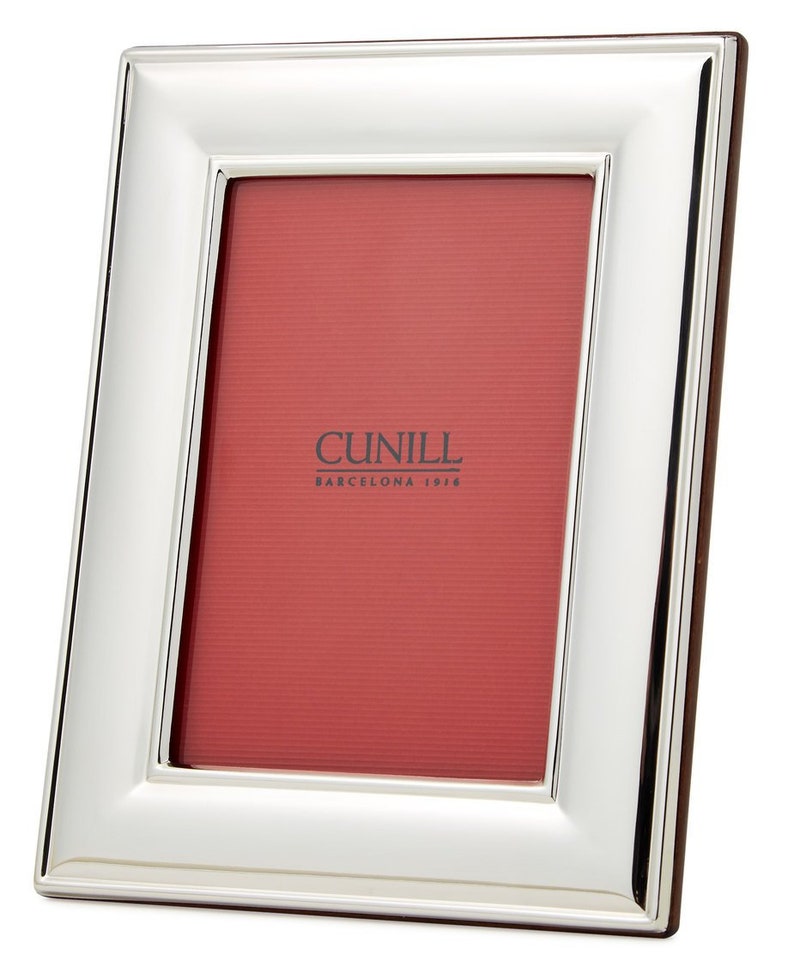 8x10 Engravable Sterling Silver Picture Frame Cunill Etsy