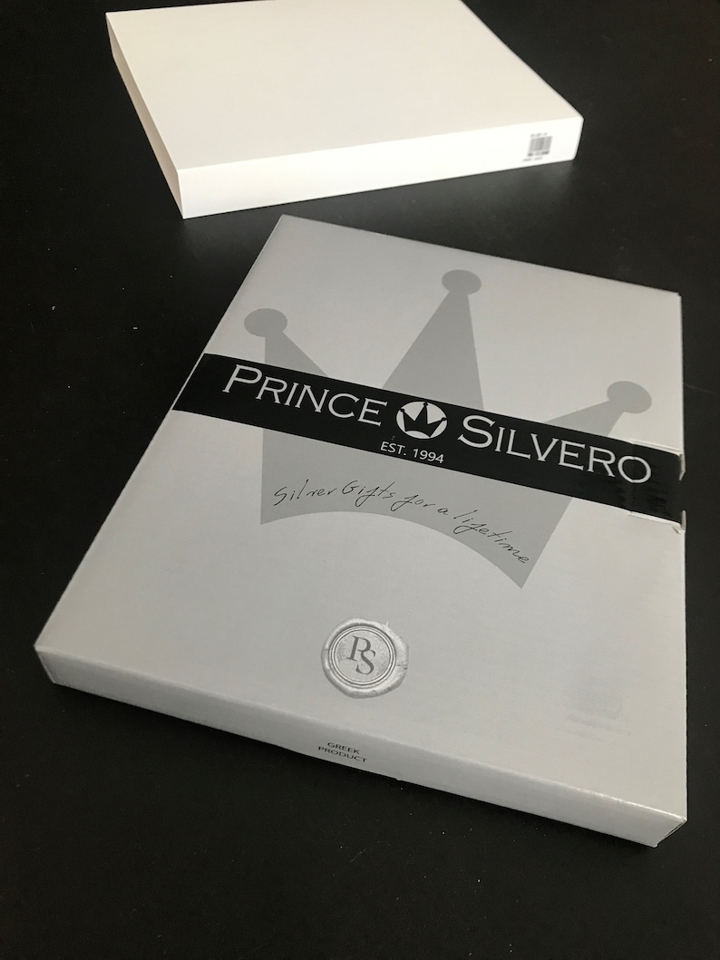 Prince Silvero /'Hammered Scroll/' 8x10 Engravable Sterling Silver Overlay Picture Frame