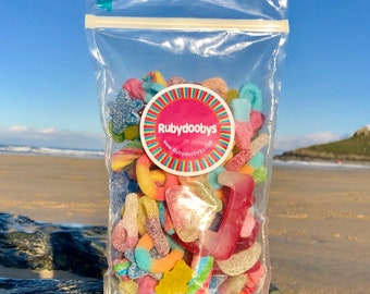Vegan Sweets 500g / Compostable Eco Pouch / 40+ Varieties / Zero Waste Packaging / Work From Home Gift / Pick and Mix / Gift / Vegetarian