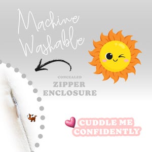 Machine washable in cold water. Stays fresh and long-lasting.