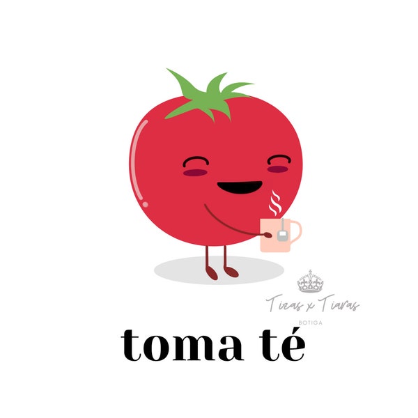 Tomate Digital Poster for Spanish Classes