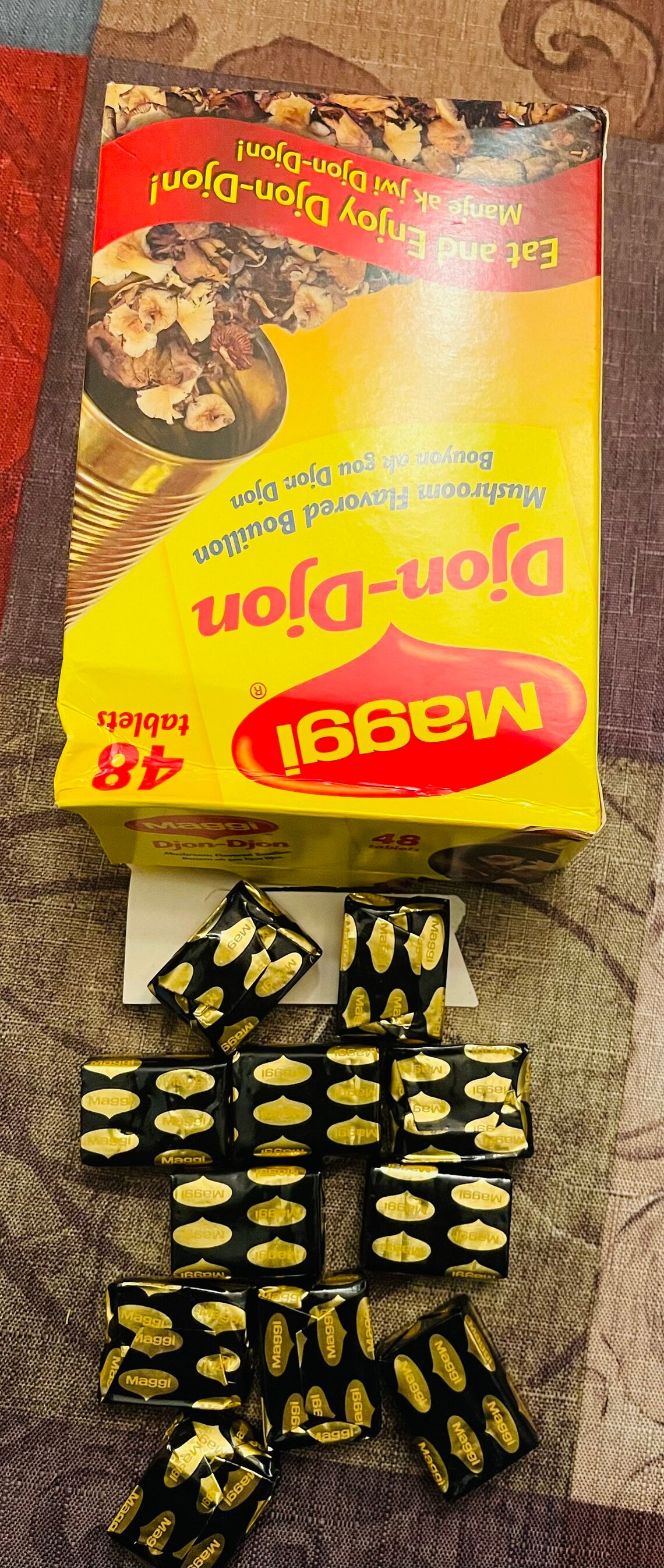 Cubes bouillon DijonDijon Cubes de Maggi Un champignon Etsy