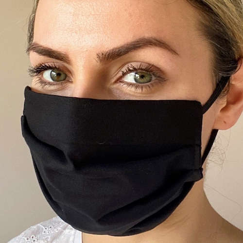 Triple Layer Face Mask UK Reusable Washable Face Mask 3 Etsy
