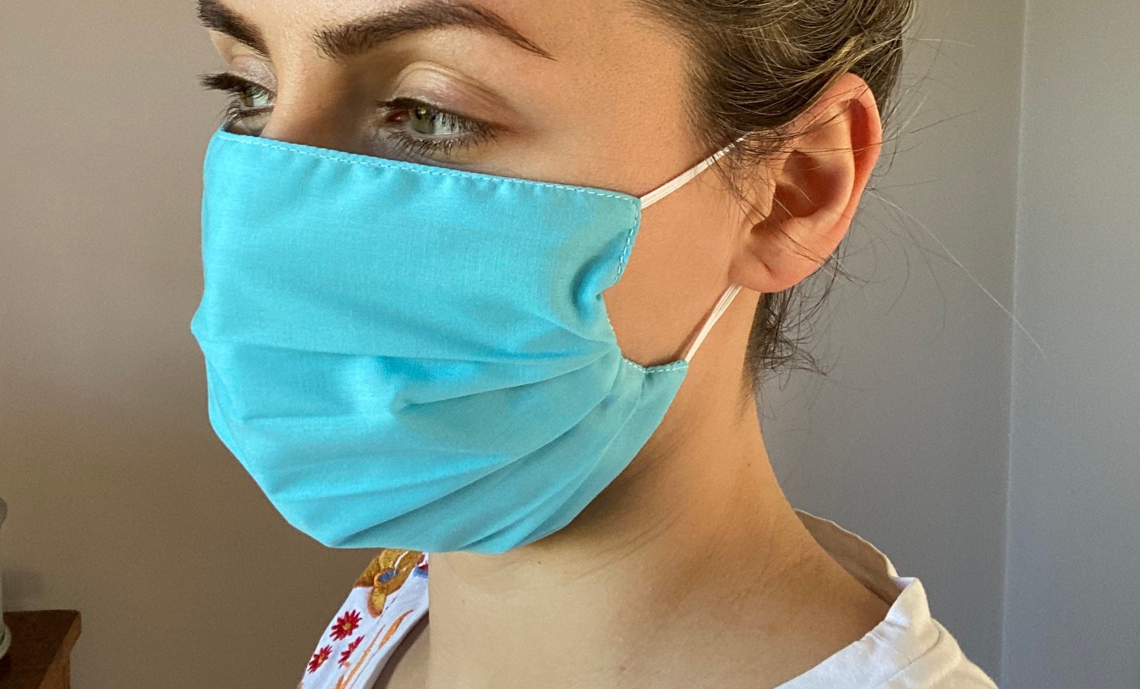 Triple Layer Face Mask UK Reusable Washable Face Mask 3 Etsy