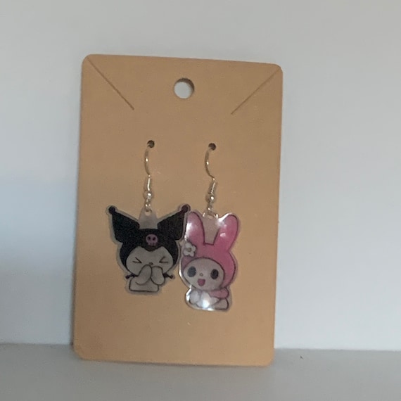 My Melody and Kuromi Earrings Etsy
