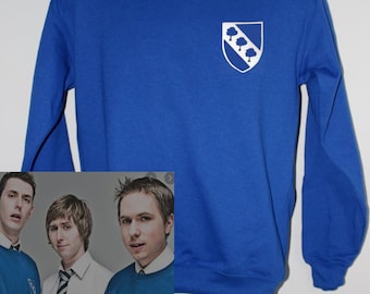 The inbetweeners school sweatshirt / jumper / t-shirt fancy dress costume ideas idea