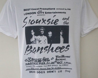 Siouxsie and the Banshees t-shirt the cure Sioux sisters of mercy the mission goth punk