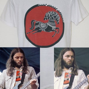 Camiseta usada por David Gilmour/Pink Floyd