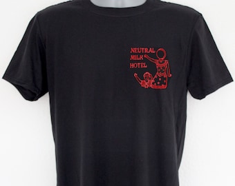 Camiseta Neutral Milk Hotel En El Avión Sobre El Mar