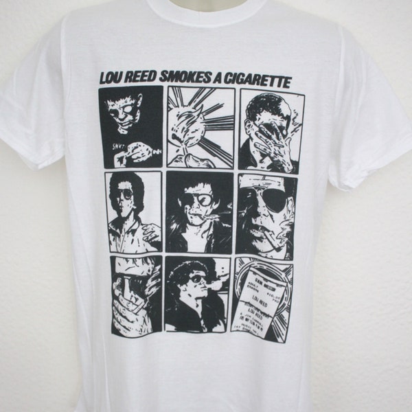 Lou Reed t-shirt 70s comic style