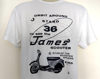 60's Vintage t-shirt mod style