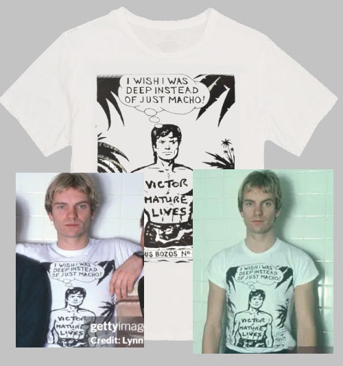 Sting t shirt - Etsy 日本 Sting t shirt - Etsy 日本