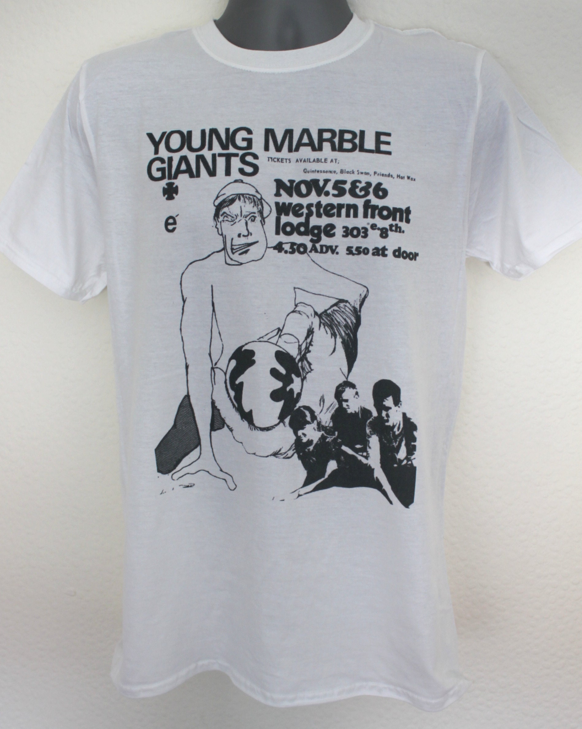 Young Marble Giants バンドTシャツ the xx Young the Giant - Etsy