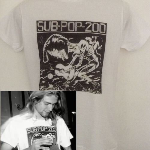 T-shirt Worn by Kurt Cobain - Nirvana - Etsy Canada